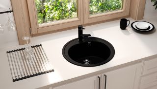 Кухонная мойка Ulgran Classic U-101-308 чёрный